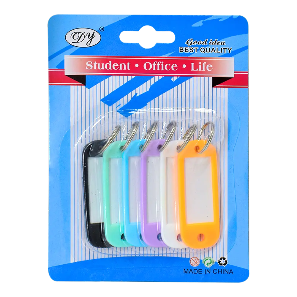 Blister Llavero Indicador Set X 6 Unidades 1