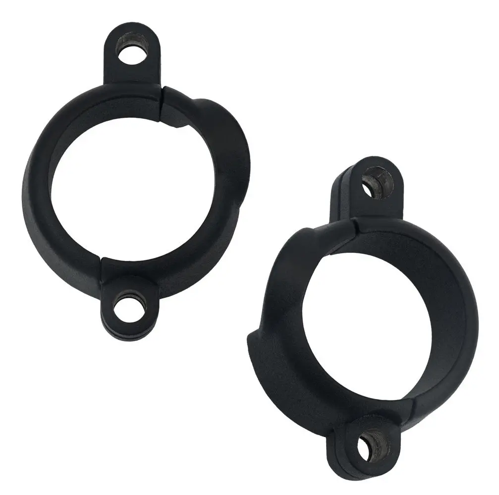 Motone Stealth Exhaust Clamps - Lc - Black 1