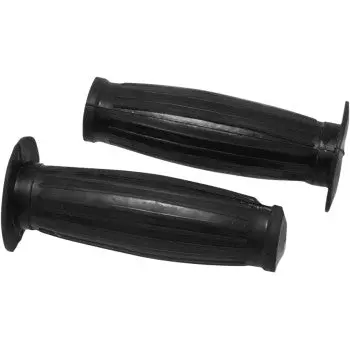 Emgo Vintage Grand Turismo Grips - 1" - Black 2