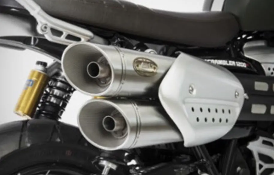Zard Triumph Scrambler 1200 Xe / Xc Slip Ons - 2019-2020 4