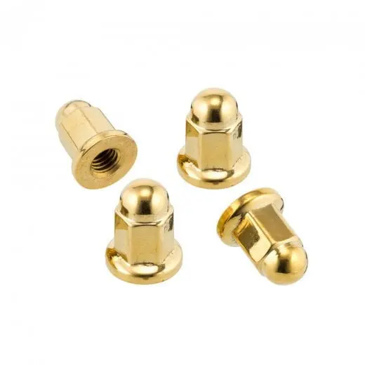 Motone Brass Magnum Force Exhaust Clamp Nuts - Triumph Modern Classics 1