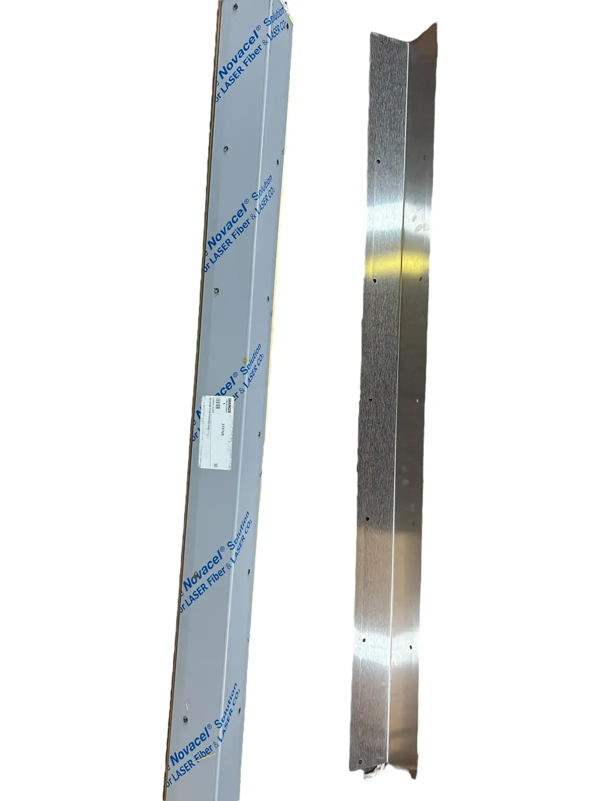Rockwood, Corner Guard: 3 In Wd, 48 In Ht, Satin, Silver, Screw In, Set Of 4 1