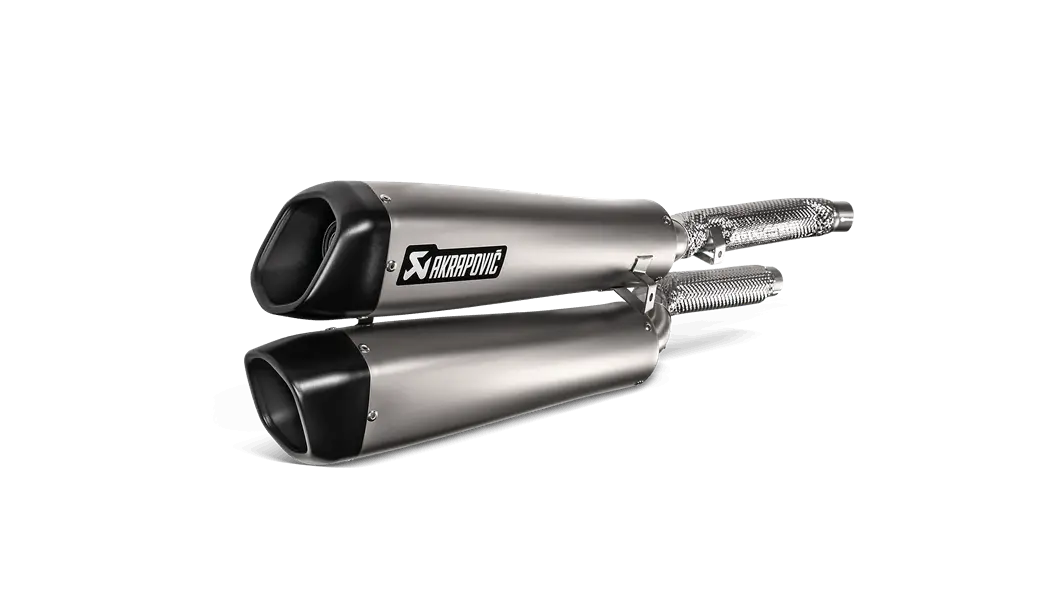 Akrapovic Titanium Slip Ons - Triumph Scrambler 1200 Xe / Xc 1