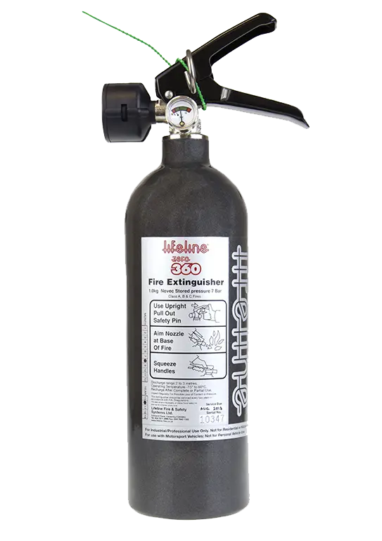 Zero 360® - Gas Hand Held Extinguisher 1