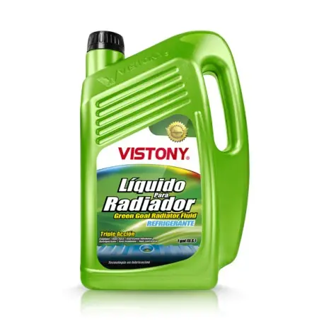 Liquido Para Radiador Verde Galón Vistony 1