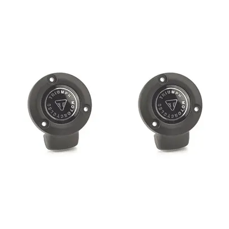 Triumph Logo Tps Throttle Body Covers - Black 1