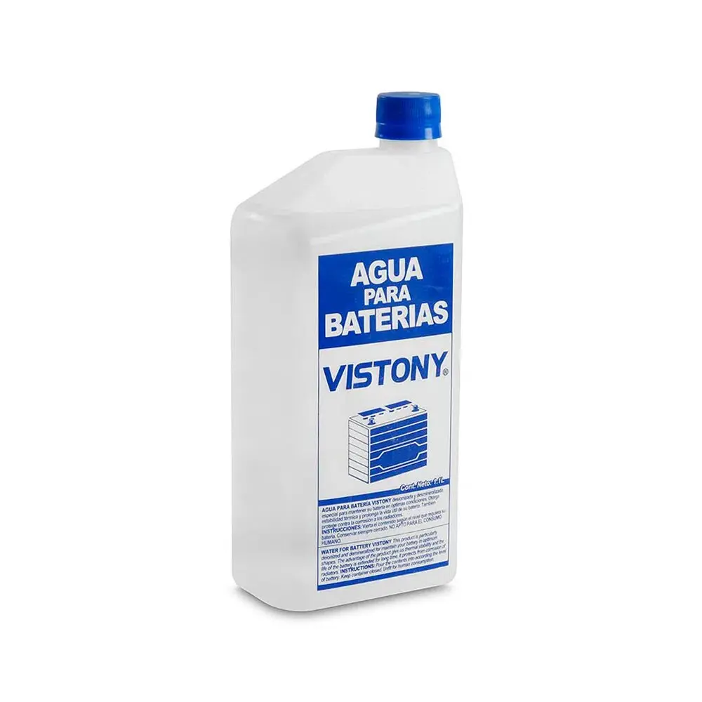 Agua Destilada Para Batería 1L Vistony 1