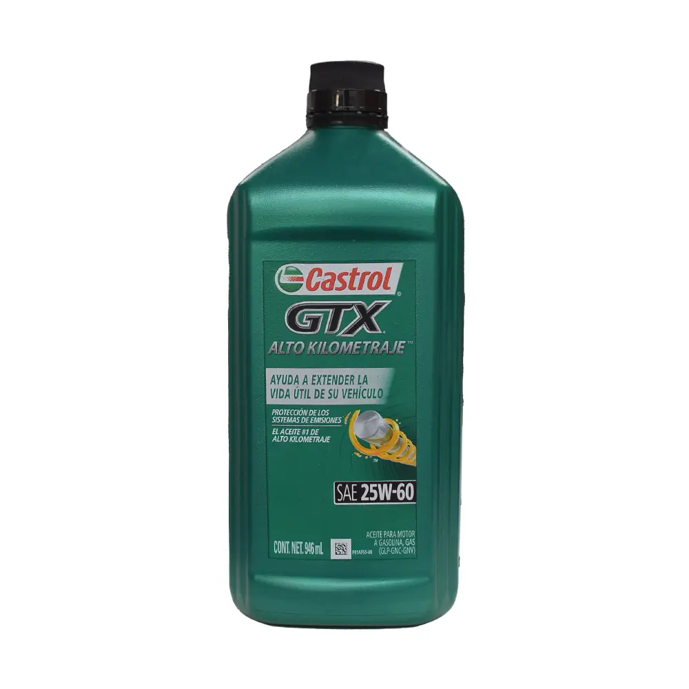 Aceite Gtx Alto Km Sae 25W60 1/4Gln 1