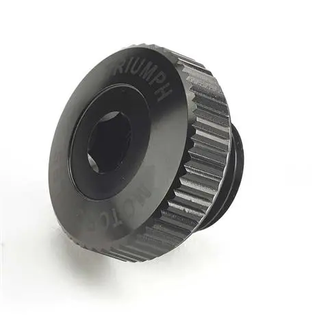 Triumph Billet Oil Fill Cap - Black 1