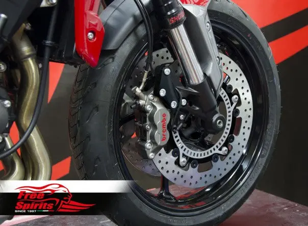 Free Spirits Brembo Front Caliper Upgrade Kit With Rotors - Triumph Trident 2