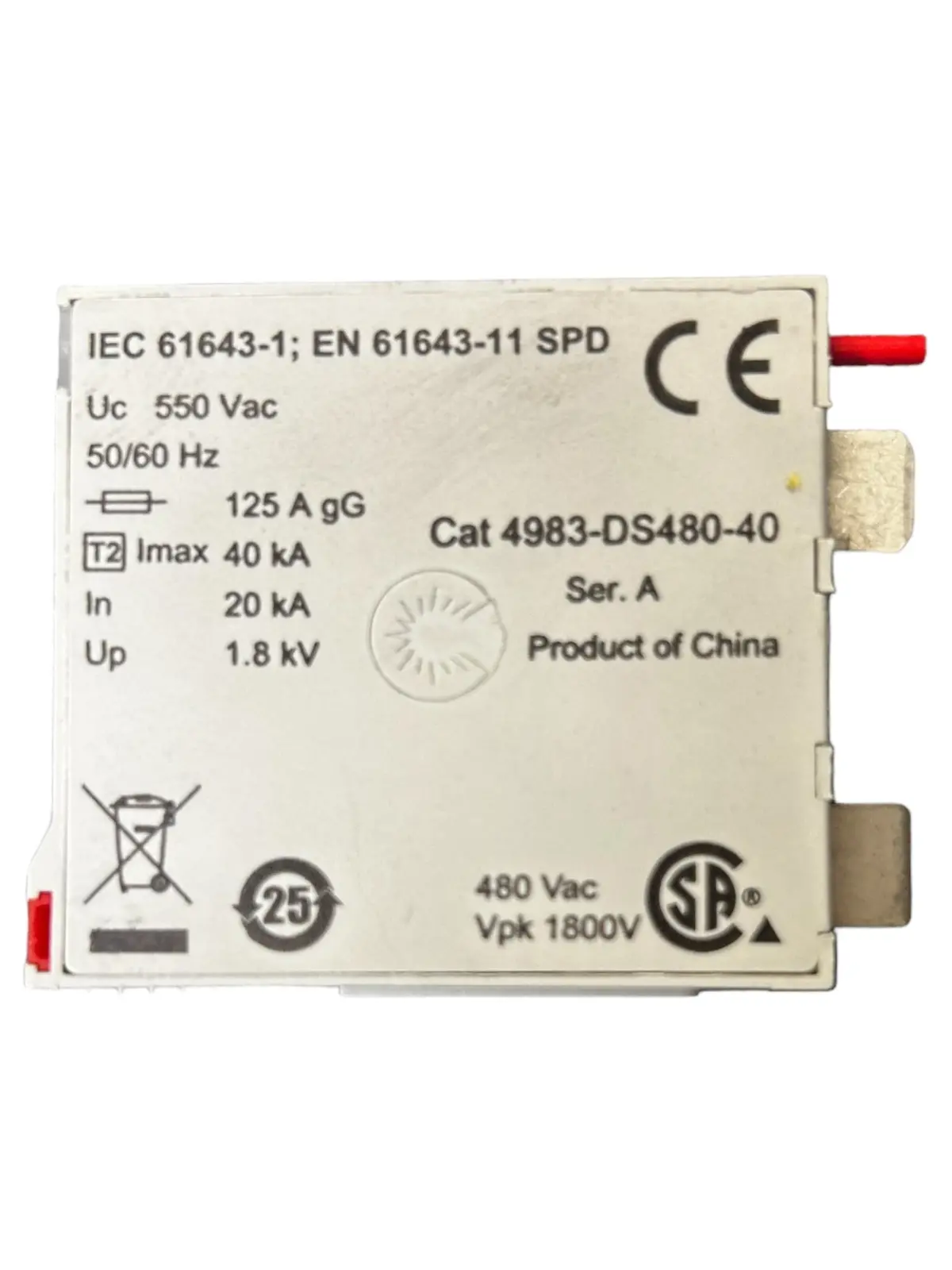 Allen-Bradley, 4983-Ds480-40, Surge Protective Device Replacement Module - New In Original Packaging 1