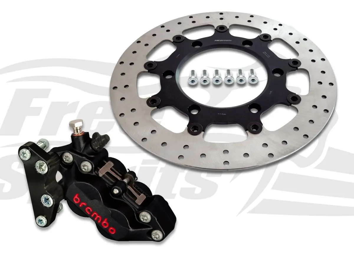Free Spirits Brembo Front Brake Upgrade 01-15 Triumph Bonneville And Scrambler 2