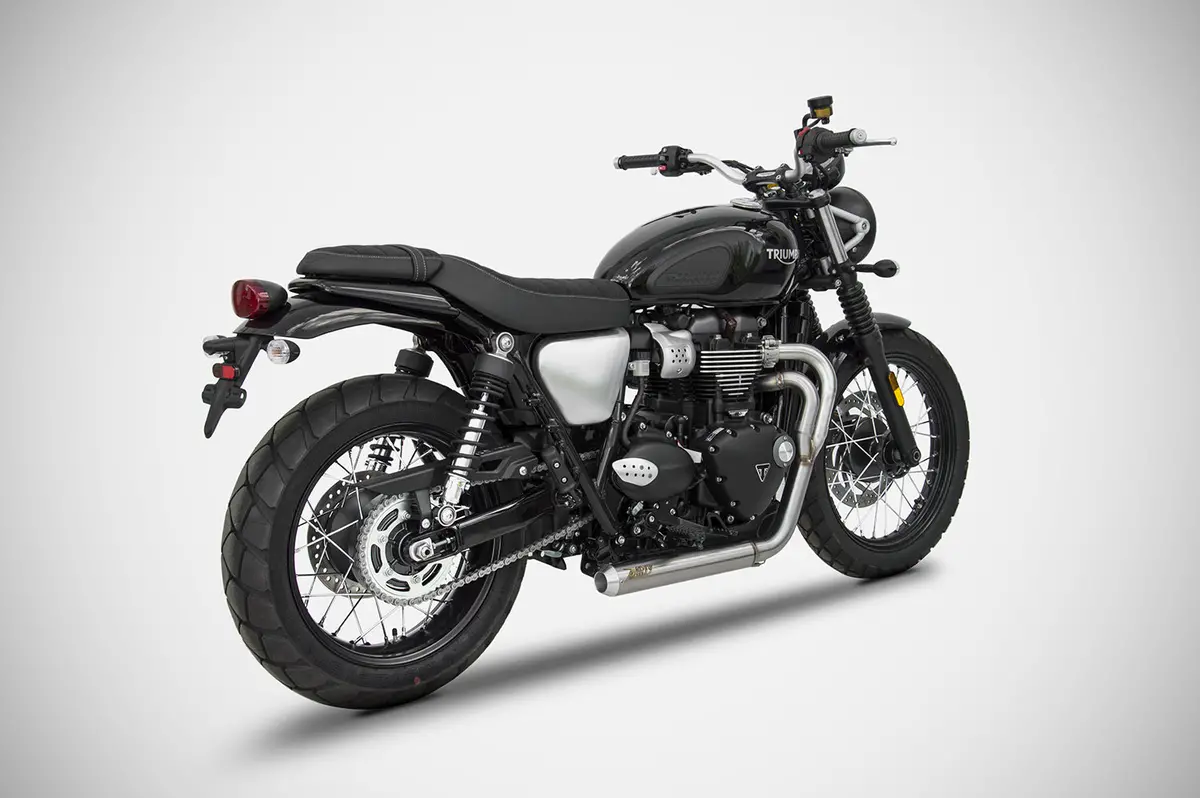 Zard “Cross” 2:1 Low Exhaust For Street Scrambler And Street Twin 1