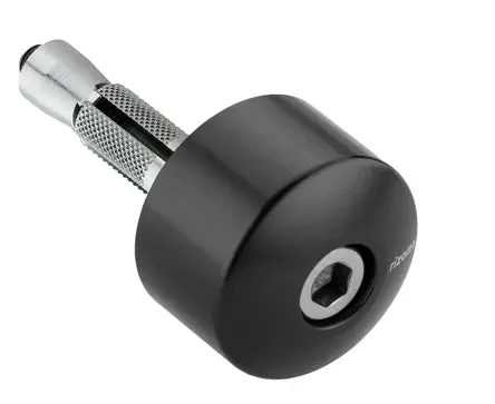 Rizoma “B-Pro” Bar Ends / Mirror Adapter Ma434b - Black (Each) 1