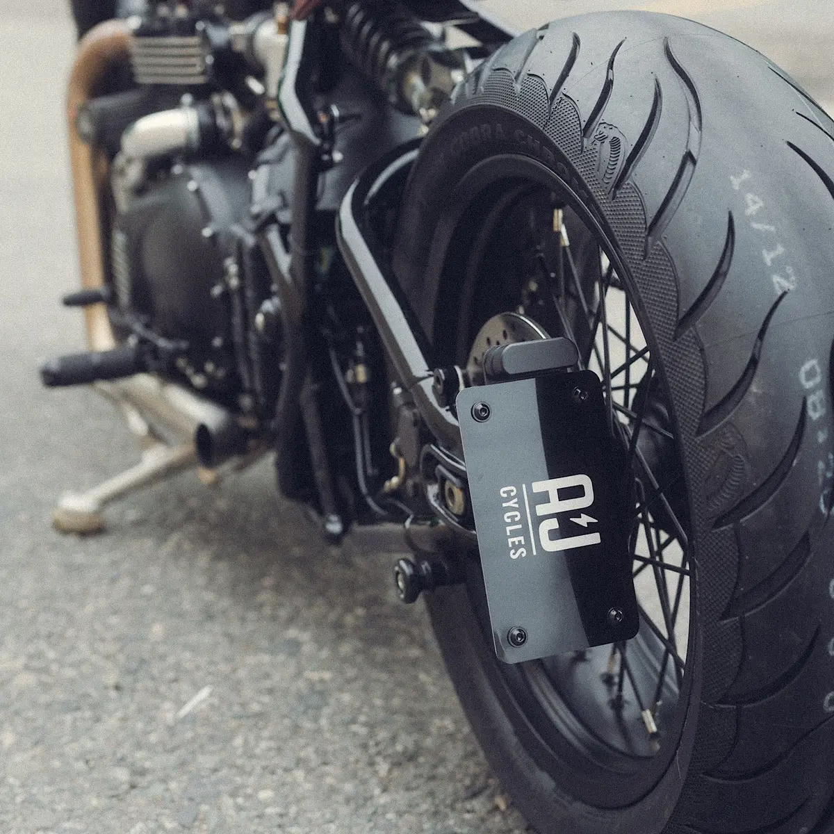 Sidemount License Plate Bracket 1