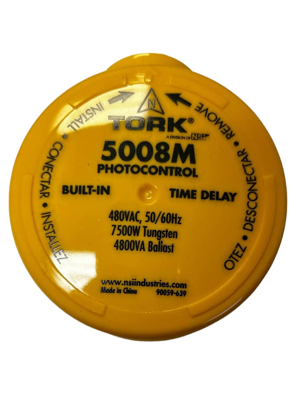 Tork, Turnlock, 5008M, Utility, 480-Volt, Phototransistor, Delayed Response- New In Box 1