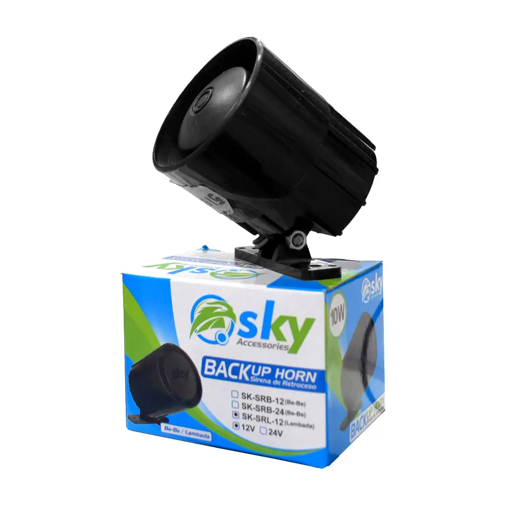 Sirena De Retroceso Bibi 12V Simple Sky 1