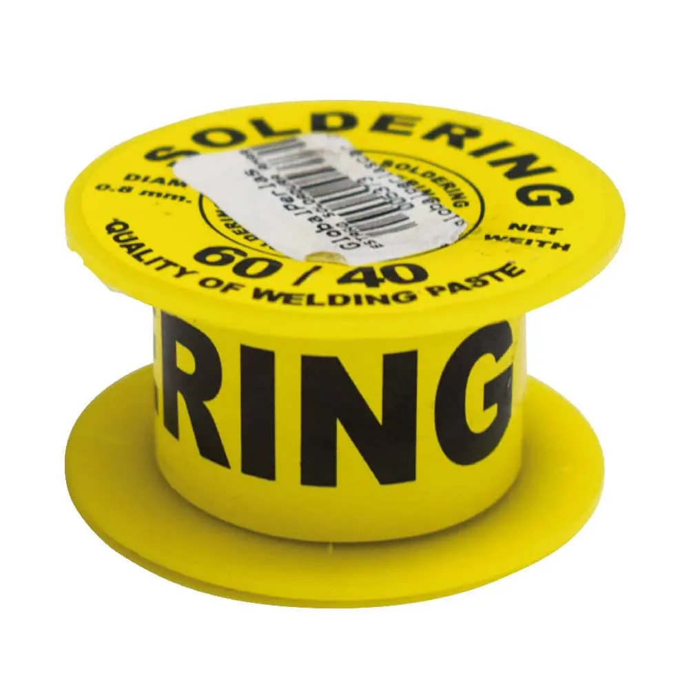Estaño Soldadura Amarillo 60/40 X 10M Soldering 1