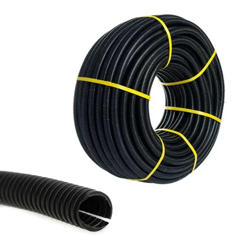 Manguera Pasacable Corrugada Abierta 3/4" Por Metro Lineal 1