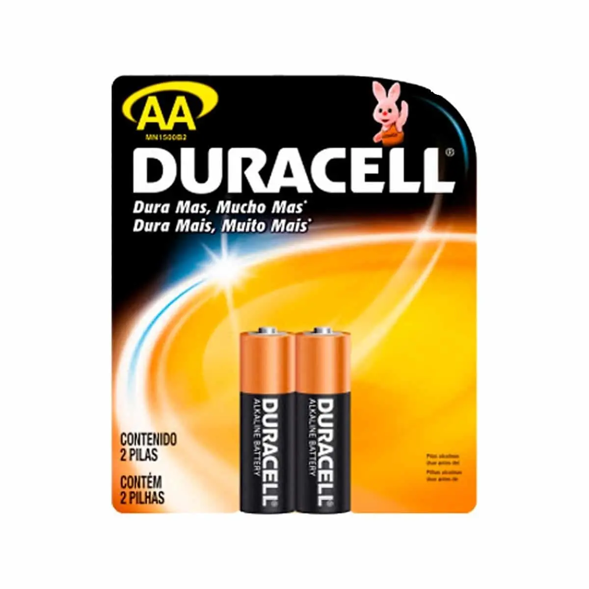 Pila Alcalina Aa/2 Duracell 1