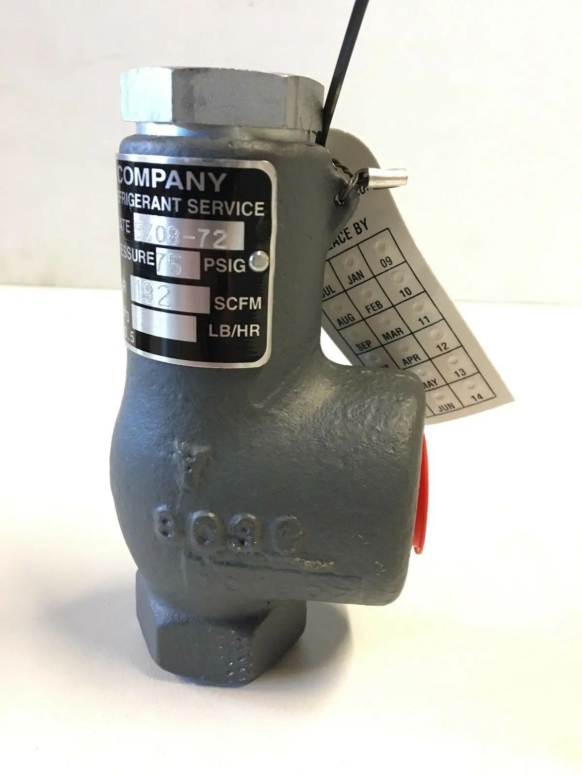 Cyrus Shank Company No. 803-Ta Relief Valve 75 Psi (New) 1