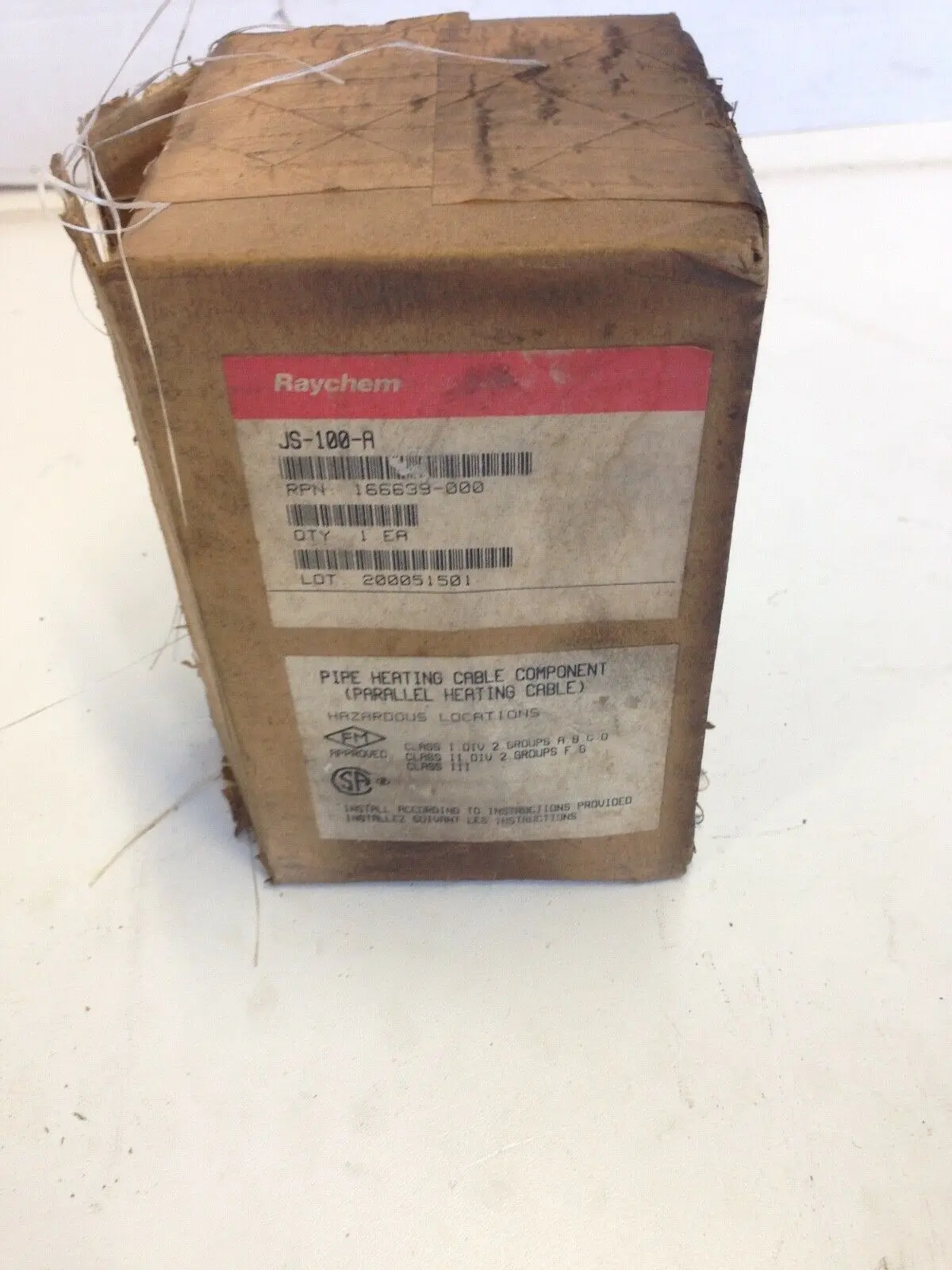 Raychem Js-100-A Pipe Heating Cable Component 1