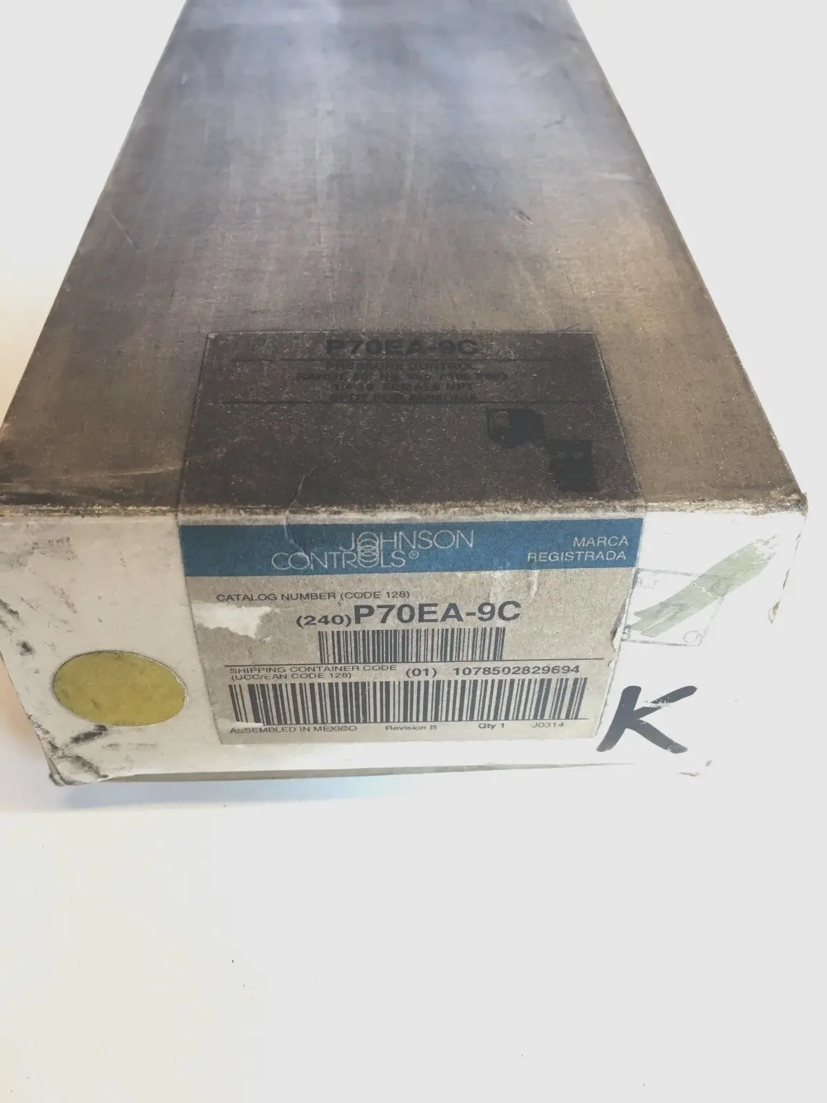 Johnson Controls Pressure Controls P70ea-9C 1