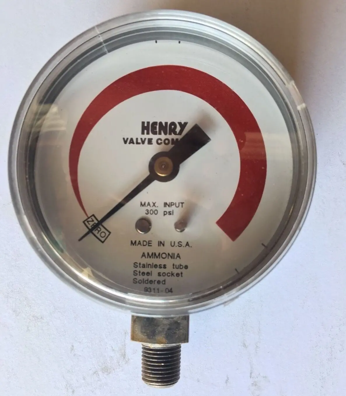 Henry Pressure Gauge G25 1