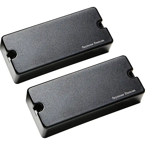 Seymour Duncan - Ahb-1S Blackouts - 7-String Phase Ii Set - Active Humbuckers - Black Finish 1