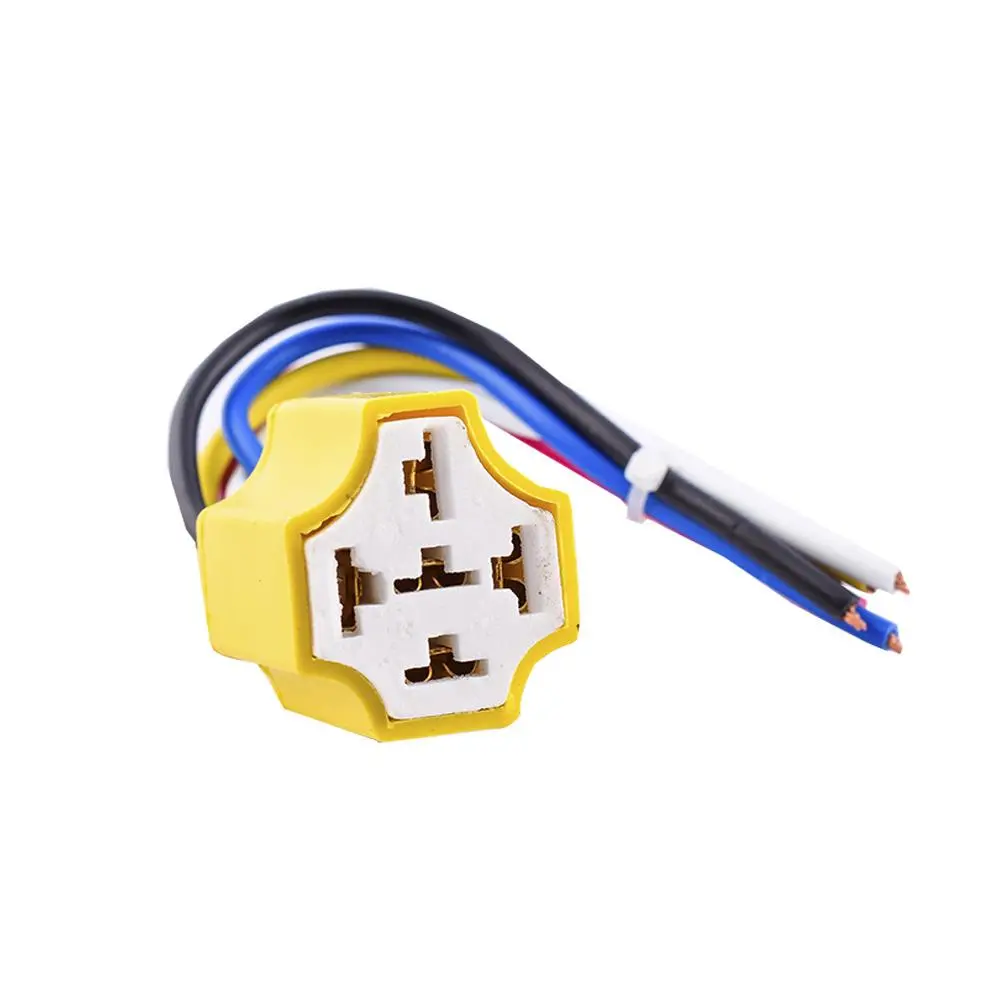 Socket Para Relay 5P Ceramico Rojo Verde Amarillo Ls7328rd 1