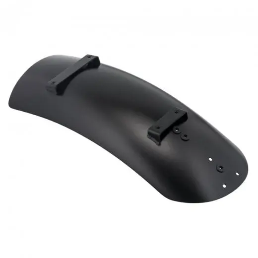 Motone High Tail Mudguard - Predrilled For Motone Pedestal Lights - Black - Air Cooled 1