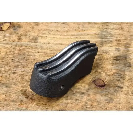 Motone Clutch Lifter Cover - Black With Polished Fins 2