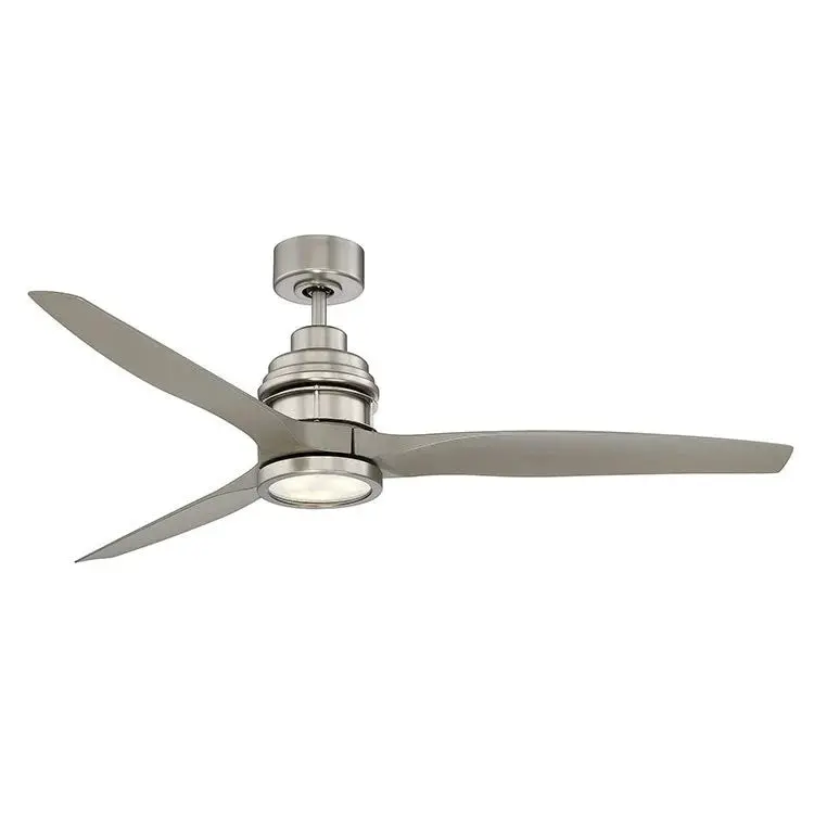 Savoy House, 60-5025-3Sv-Sn, La Salle, 60", Three-Blade, Ceiling Fan, Satin Nickel - New In Box 1