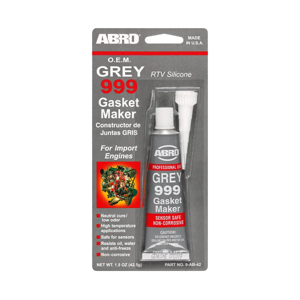 Silicona Gris 999 Blister 85G Abro 1
