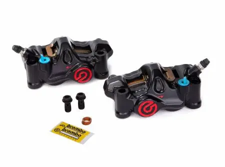 Brembo .484 Cafe Billet Calipers - Triumph Thruxton R / Rs 1