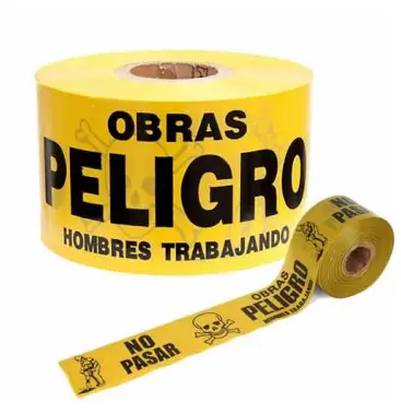 Cinta De Peligro Para Obras X 200 M 1