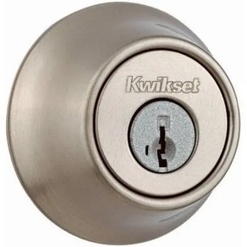 Kwikset, 660 15 Smt Rcal Rcs, 660 Series, Single Cylinder, Deadbolt, Smartkey, Security, Satin Nickel - New In Box 1