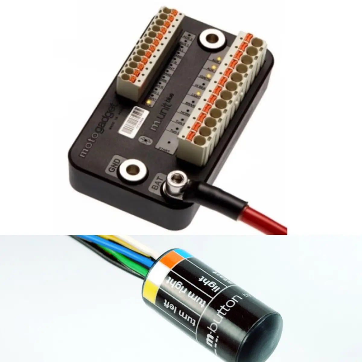 Motogadget M.Unit Blue Builder's Pack With M-Button / Cable Kit Mg4002040 2