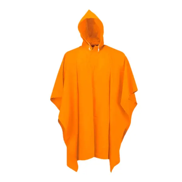 Poncho Ligero 1 Pieza Naranja Clute 1