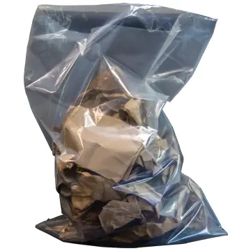 Poly, Garbage Bag, 56173, Clear Non-Printed Contractor Bag, Perforated, 38" X 60", 6 Mil, (50) Bags 1