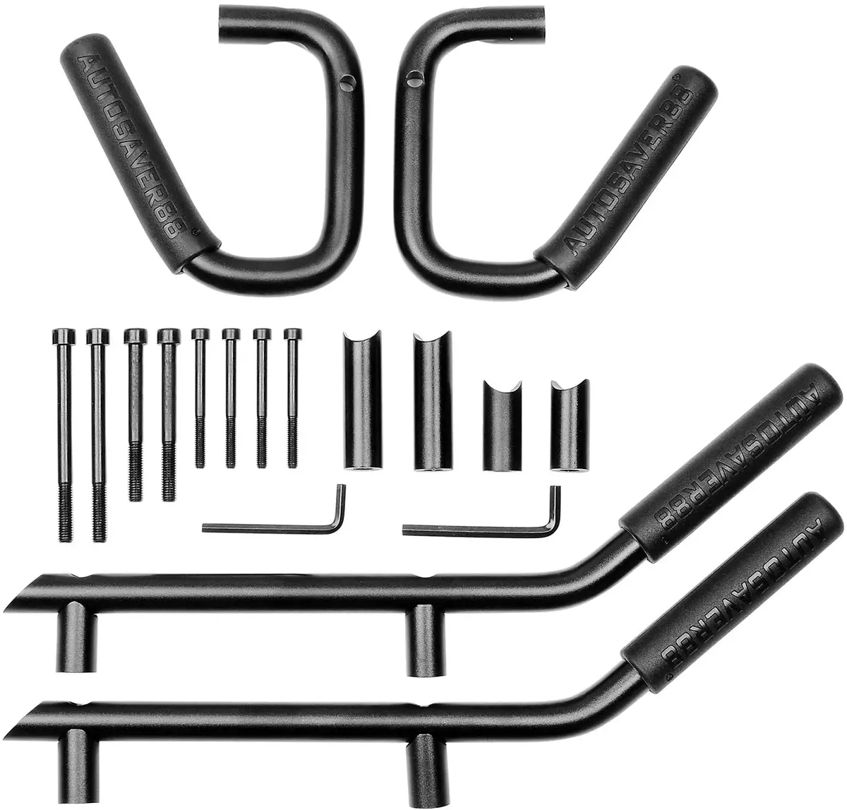 Autosaver88 Front & Rear Grab Handles Roll Bar Steel Grip Handles 1