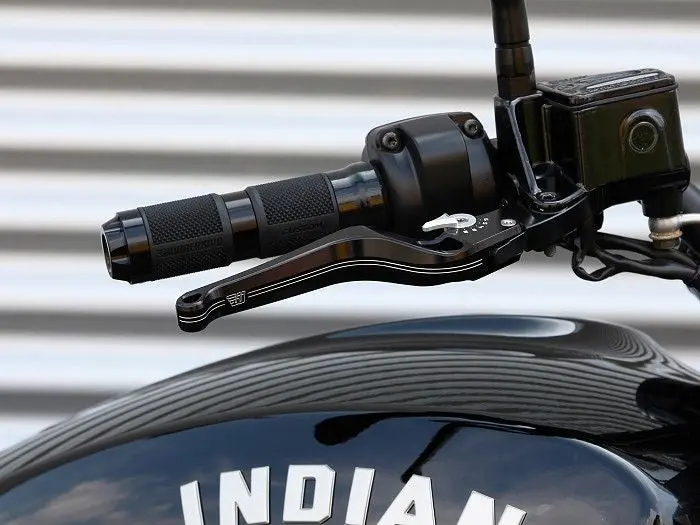 Wunderkind Custom Adjustable Brake And Clutch Levers - 2024+ Indian Scout Bobber 1250 2