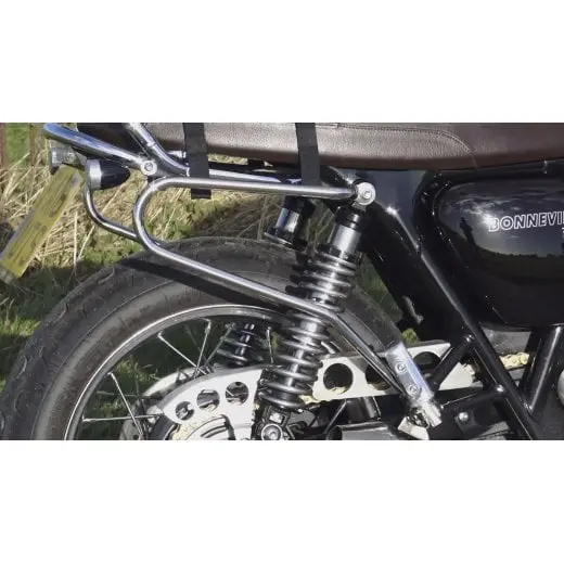 Motone Pannier Rails - 2016+ Triumph Bonneville T100, T120, Street Twin, Street Cup 2