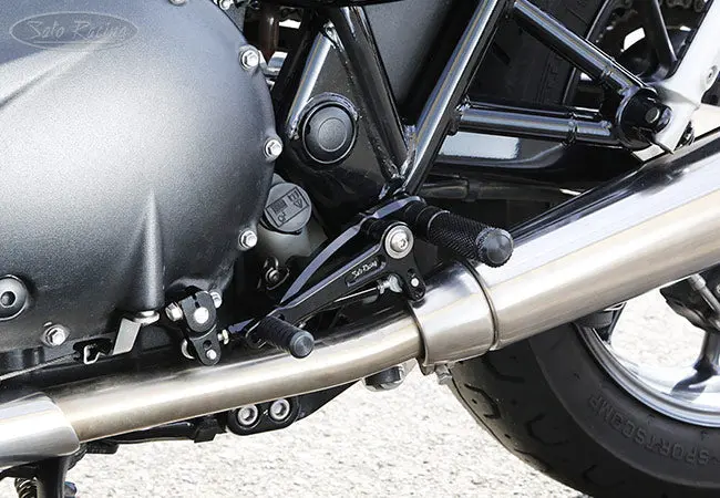 Sato Racing Rear Sets - 2016+ Triumph Street Twin, Bonneville T100/T120 2