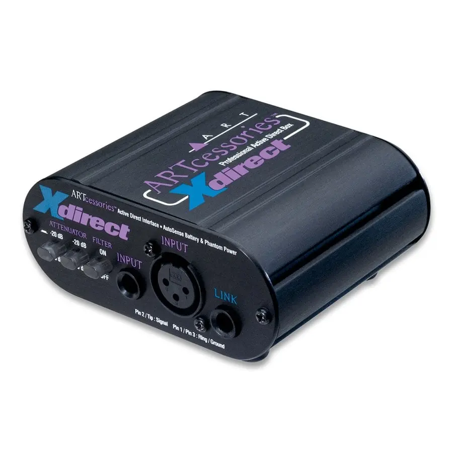 Artcessories Xdirect - 1-Channel Professional Active Direct Box 1