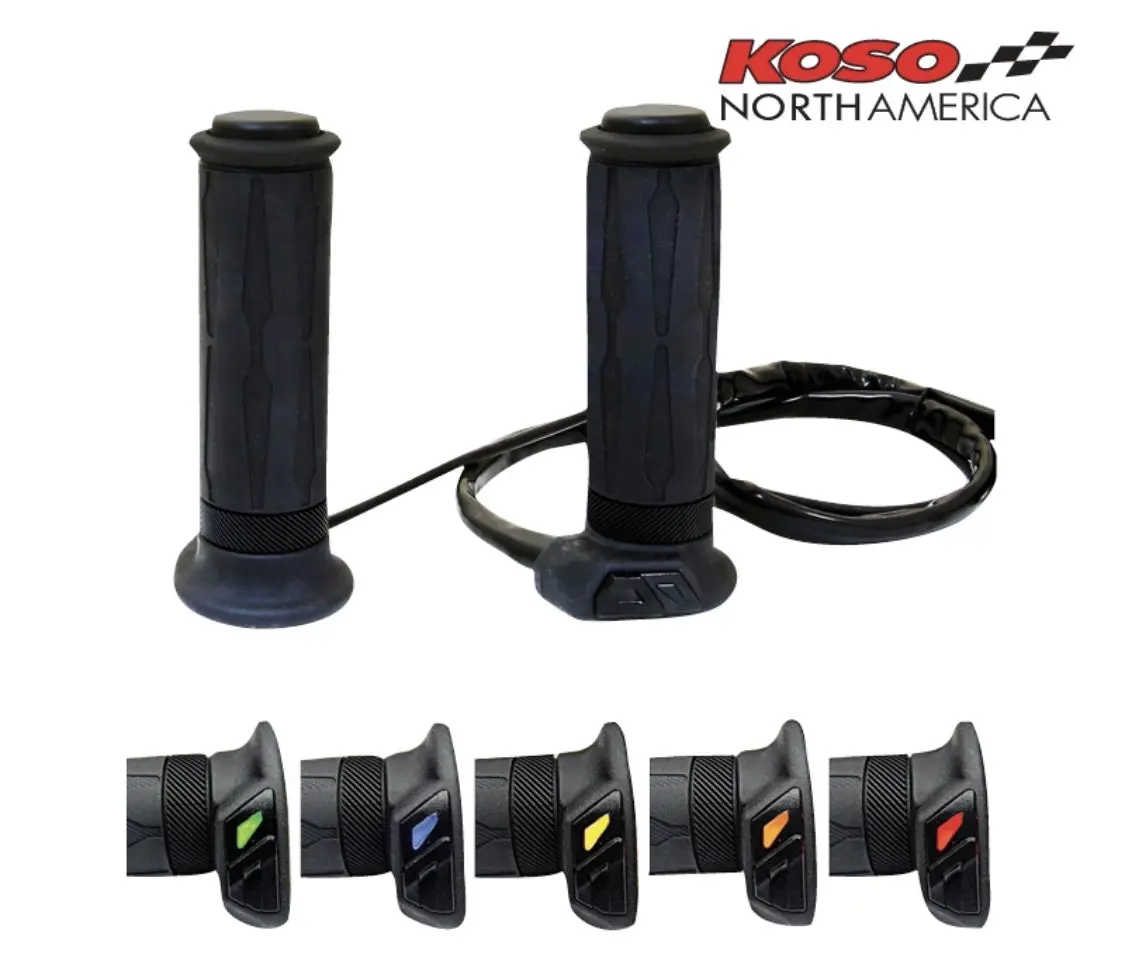 Koso Apollo Heated Grips - 7/8” Handlebars 2