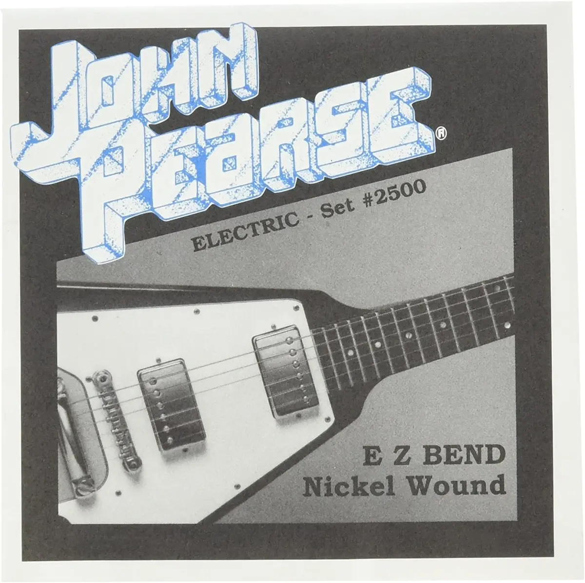 John Pearse Strings 2500 Ez Bend Electric Guitar Strings .010 - .046W 1