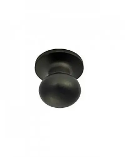 Better Home Products, 82144Blk, Noe Valley, Mushroom, Passage Door Knob, In Black - New In Box 1