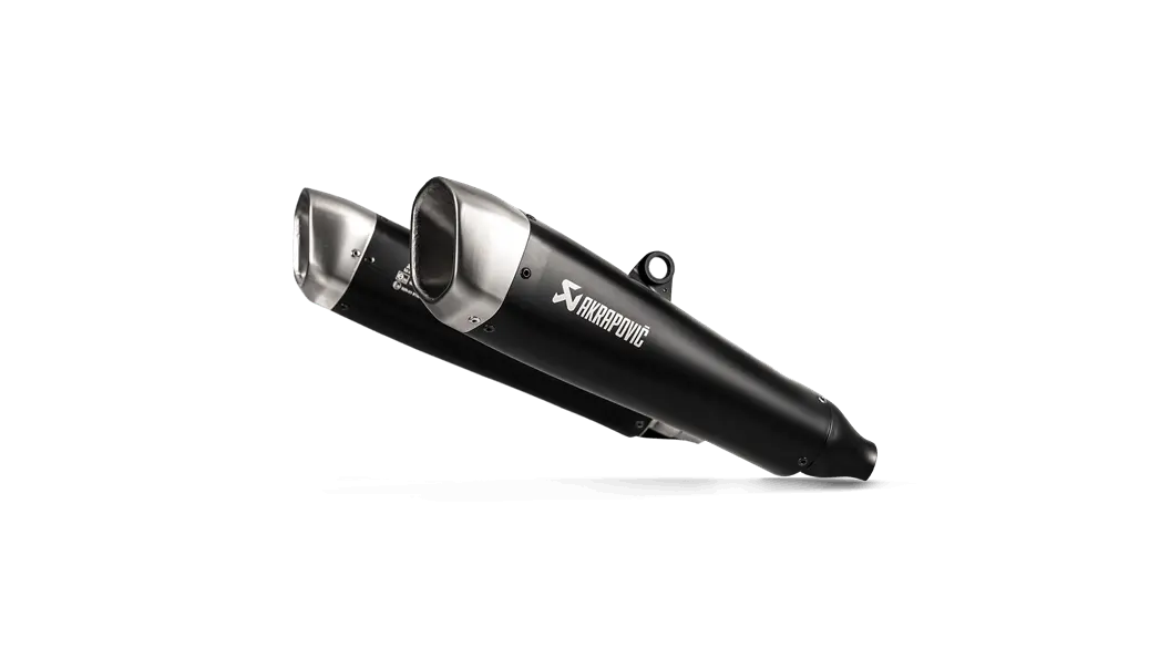 Akrapovic Titanium Slip Ons - Triumph Thruxton R / Speed Twin 1