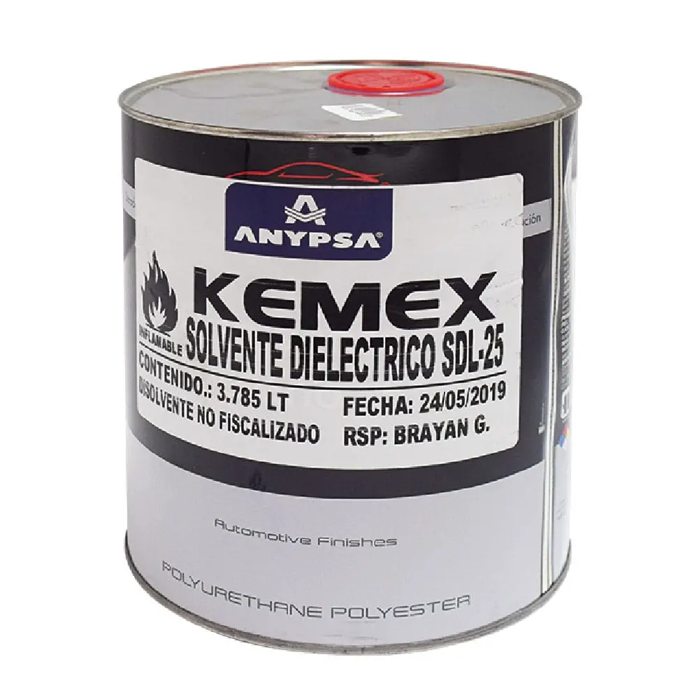 Solvente Dieléctrico 25Kv/Cv Galón Anypsa 1